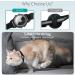 Reflective Airtag Cat Neck Band | Leather GPS Tracker with Apple Airtag Holder & Bell | Pink | Fits Young Cats 9-13 Inch (23-33cm) - Fast International Shipping - Buy Online on GoSupps.com