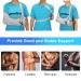 Supregear Grey S Arm Sling Shoulder Immobilizer - Rotator Cuff Support Brace for Men & Women - Comfortable Medical Arm Strap for Shoulder Injury & Fractured Bones - Buy Online on GoSupps.com