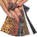 Leopard Nail Foils Nail Art Transfer Stickers Nail Art Supplies Holographic Leopard Print Starry Sky Animal Design Foil Transfers Designer Nail Decals for Acrylic Nails Decorations 10pcs Style 12