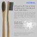 Natural Coral Toothpaste with Biodegradable Nano Silver Infused Bamboo Toothbrush - 4 Pack | Eco-Friendly & BPA-Free - Buy Online on GoSupps.com