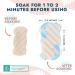 Konjac Body Sponge (2 Pack) - 100% Natural, Non-Toxic, Biodegradable | Eco-Friendly | Plastic Free Packaging - Buy Online on GoSupps.com