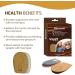 Vaya Relaxum Orthopedic Heel Pads for Heel Spurs - Cushioned Insoles Size 35-37 | International Shipping - Buy Online on GoSupps.com