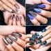Cat Eye Gel Nail Polish Set Soak Off UV LED Light Starry Sky Effect Magic Gel Nail Polish Kit Manicure Nail Art Gift Kit 6 Colors Free Magnet Stick Galaxy - Buy Online on GoSupps.com