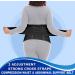 XXL Abdominal Binder Post Surgery & Postpartum Belly Band - Hernia Belt for Men & Women, Stomach Compression Wrap - C-Section, Natural Birth, Abdominal Injuries - Black (48-64) - Buy Online on GoSupps.com