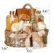 Sulfate Free Spa Gift Set for Her: 12pcs Honey Almond & Gardenia Spa Kit with Shower Gel, Bubble Bath, Bath Bombs, Body Scrub - Shea Butter & Vitamin E Included - Buy Online on GoSupps.com