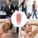 Leakage-Proof Travel Shampoo Bottles | Silicone Portable Non-Slip Handle | Dark Pink Travel Size with Massage Brush - Buy Online on GoSupps.com