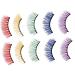 minkissy 25 Pairs Fake Eyelashes Eyelashes Dramatic Color Colorful Lashes Eyelashes Fluffy Costume Eyelashes Makeup False Eyelash Accessories Imitation Miss Delicate - Buy Online on GoSupps.com