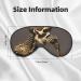 SSIMOO Skeleton Sleep Mask - Adjustable Breathable & Fashionable Eye Mask for Comfortable Sleep | International Shipping - Buy Online on GoSupps.com