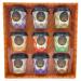 Coffee Gift Set - 9 Instant Coffee Travel Cup Set - Cappuccino Irish Cream Almond Hazelnut Caramel Peppermint White Latte and Mocha Flavoured Coffee - Birthday Gifts for Men and Women