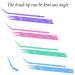 500 PCS Pink 2mm Disposable Micro Applicator Brushes for Eyelash Extensions and Makeup - Gelme Nutri Micro Swabs for Personal Care - Buy Online on GoSupps.com