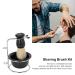 Professional Beard Shaving Brush Kit - 3 Piece Nylon Brush & Stand for Travel | Best Facial Care - Buy Online on GoSupps.com