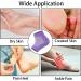 Moisturizing Toeless Silicone Socks for Women - 6pcs | Dry Cracked Heel Treatment - Buy Online on GoSupps.com