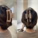 Hot One 6 pcs Barrel & Rectangle Claw Clips for Thick Hair - Large Hair Clips for Women in Black & Khaki - Buy Online on GoSupps.com