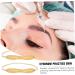 POPETPOP 40 pcs for Eyebrow Professional Practice Beginner Supply Headband Skin Fake Silicone - Buy Online on GoSupps.com