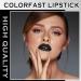 Matte Black Lipstick & Lip Liner Set - High Pigmented Liquid Lipstick for Halloween Christmas and Goth Makeup - Buy Online on GoSupps.com
