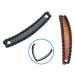 Rocita Long Banana Hair Clips - Black & Brown Dual Pack (15cm) - Buy Online on GoSupps.com