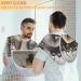 Wall Elephant Beard Bib Apron | Beard Hair Catcher for Men | Perfect Gifts for Dad & Husband | Fathers Day Anniversary & Christmas | Includes 2 Suction Cups - Buy Online on GoSupps.com