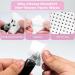 400 PCS Eyelash Extension Glue & Nail Polish Remover Wipes - Lint Free, Super Absorbent Non-Woven Fabric - Pack of 2 - Buy Online on GoSupps.com