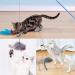 Cat Toys for Indoor Cats Adult - 6 Pcs Interactive Cat Toy Mice Kitten Toys Jumpy Cat Toys Chasing Exercise Entertain Cat Toys Hanging Door Window | Cat Gifts for Women (Plush Mouse Replacement) 7pack-Cat toy - Buy Online on GoSupps.com