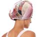 Super Absorbent Pink Flamingo Floral Hair Towel 2 Pack - Quick Dry Hair Turbans for Women & Girls - Buy Online on GoSupps.com
