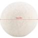 Wool Dryer Balls Reduce Static Wool Fiber Wool Dryer Ball Laundry Wool Balls Wool Balls for Home Hotel Apartment Dorm Room - Buy Online on GoSupps.com