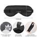 Unisex Haskirky Light Blocking Eye Mask - Breathable & Adjustable for Travel, Yoga, Meditation - Cartoon Skull Design - Buy Online on GoSupps.com