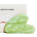Rena Chris Gua Sha Facial Tools Natural Jade Stone Guasha Manual Massage Sticks for Jawline Sculpting and Puffiness Reducing Scraping Massage Tool Skin-Care Tool (Mint Green)