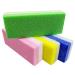 NOVAL Foot Pumice Stone for Feet, 4-in-1 Double Sided Hard Skin Callus Remover Dead Skin Scrubber Pedicure Exfoliator Tool for Foot Spa,Pack of 4 Color 5.12x1.97x0.98 Inch (Pack of 4) 4.0
