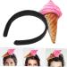 FRCOLOR Ice Cream Headband for Girls Spa Headband Makeup Headband Women's Headbands for Hair Headband for Women Vegetable Headwear Accessories - Buy Online on GoSupps.com