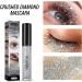 Diamond Glitter Mascara Long Lasting Curl Thick Extension Shiny Mascara Quick Drying Waterproof Shimmer Eye Lash Makeup 8ml - Buy Online on GoSupps.com