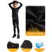 Coolomg Thermo Shirt for Boys & Girls - Compression Baselayer Top Warm T-Shirt for Kids & Teens - Size L Black - Buy Online on GoSupps.com