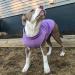 Gooby Lavender Stretch Fleece Vest Dog Sweater - Medium Size (11.5 inches) - Warm Winter Pullover Jacket for Small to Large Dogs - Buy Online on GoSupps.com