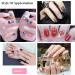 2PCS Nail Art Stamping Tools - Crystal Silicone Head & Scraper for DIY Manicure | Nail Art Accessories for Professional Results - Buy Online on GoSupps.com