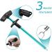 Aluminum Fish Hook Remover Tool - Easy Reach, Portable & Fast Decoupling, No Injury - Pro Fishing Hooks Extractor for Squeeze-Out, Blue - Buy Online on GoSupps.com