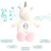 Huborns Unicorn Night Light Cuddly Toy with White Noise - Sleep Aid for Children & Perfect Baby Shower Gift - Buy Online on GoSupps.com