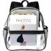 Keepcross 12x12x6 Stadium Approved Clear Mini Backpack - Perfect for Games, Events & Concerts - Black - Buy Online on GoSupps.com