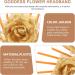 FRCOLOR Goddess Crown Sunburst Spiked Gold Sun Headband Halloween Dress up Headpiece Celestial Crowns Tiaras for Women Photoshoot Accessories Golden - Buy Online on GoSupps.com