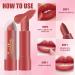 Rouge L vres Paillet - Colorant Labial Nomade Brillant L vres R sistant l'Eau Lot de 6 Rouges L vres Hydratants Tenue Longue Pour Femmes et Filles - Buy Online on GoSupps.com