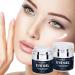 Glossiva Eye Gel with Hyaluronic Acid for Wrinkles, Dark Circles & Puffiness - Hydrating & Firming Formula for Under Eye Bags - 1.7 Fl Oz - Buy Online on GoSupps.com