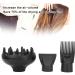 3Pcs Hair Dryer Nozzle Diffuser Set - Salon Quality Styling Tool - Buy Online on GoSupps.com