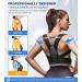 FILLOVE Posture Corrector with Magnetic Therapy Back Support | Adjustable Upper Back Brace for Neck, Spine, Shoulder Pain Relief | Black - Large/X-Large - Buy Online on GoSupps.com