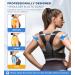 FILLOVE Posture Corrector for Men & Women - Magnetic Therapy Back Support Adjustable Upper Back Brace for Neck Clavicle Spine & Shoulder Pain Relief (Black L/XL - Buy Online on GoSupps.com
