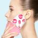 Ice Face Roller | Small Ice Cube Roller Ice Roller for Face and Eye Facial Beauty Ice Roller Skin Care Tools Ice Facial Cube Silicone Ice Mold Pink - Buy Online on GoSupps.com