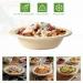 Vplus 200 Pack 12 OZ Compostable Paper Bowls - Eco-friendly & Heavy-duty Disposable Bowls for Snacks, Salads, and Cereals - Bulk Bagasse Bowls for Milk - Nature 12 - Buy Online on GoSupps.com