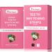 Hot Pepper Professional Teeth Whitening Strip Kit with 8% Pap  56 Pouches 112 Strips Total (Coconut)