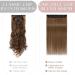 Buy SEGO Clip In Hair Extensions - 100% Remy Human Hair Light Brown #6 14 (35cm) 5 Clips 45g - Real Hair Extensions for Instant Volume & Length - Buy Online on GoSupps.com