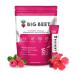 Big Beet Performance & Wellness Drink Mix | Raspberry Hibiscus | Organic Superfoods | Organic Nootropics | Vitamins & Minerals | Zero Added Sugar | 15 ct.