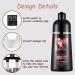 500ML Argan Oil 3-in-1 Hair Color Shampoo for Gray Hair - Light Brown Instant Dye for Men & Women - Buy Online on GoSupps.com