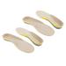 Cushioning Shoe Pads Light Weight 2 Pairs Flat Feet Correction Insoles for Running for Woman