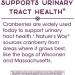 Nature's Way Standardized Cranberry 60 Count - 90% Fruit Solids, Gluten Free & Vegetarian - Buy Online on GoSupps.com